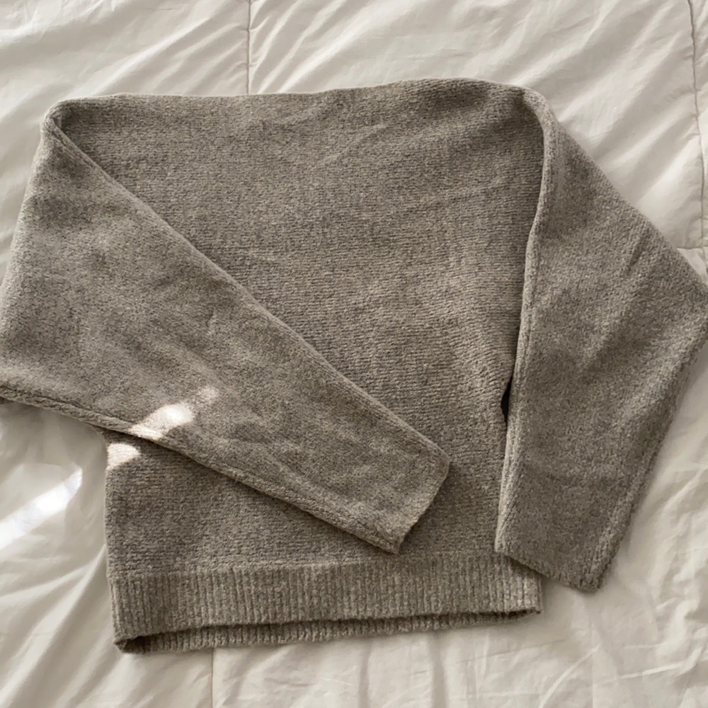 Off the shoulder sweater